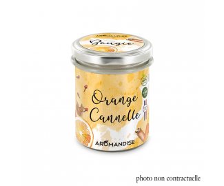 BOUGIE ORANGE CANNELLE -150g