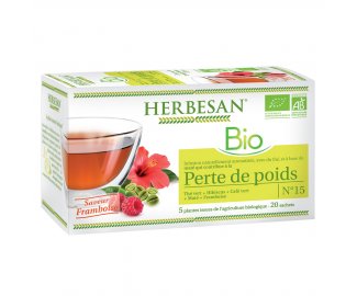 TISANE PERTE DE POIDS BIO 20 sachets