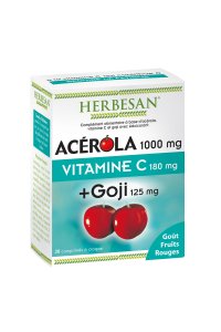 ACEROLA 1000 + GOJI got FRUITS ROUGES 