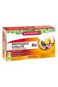 PROTOCOLE VITALITE BIO - 30 ampoules 