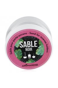 Sable noir porte-encens et brle parfum